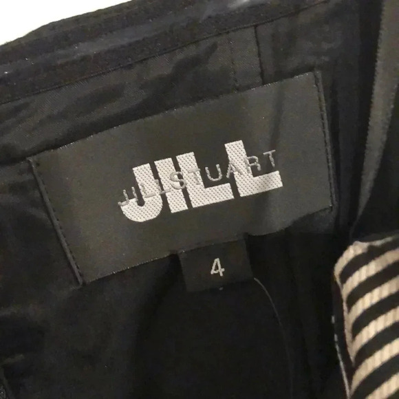 Jill Stuart Brand New Striped Strapless Dress Holiday Travel Vacation Size 4 NWT - Picture 3 of 7